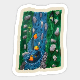 water spirit Sticker